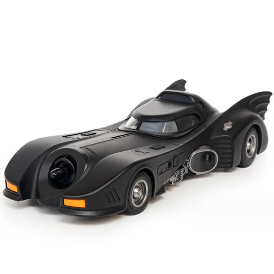 1:18 1989 Batmobile - Alloy Diecast Model Car Interactive Car with Sound, Light & Exhaust Smoke Toy Car - 1/18