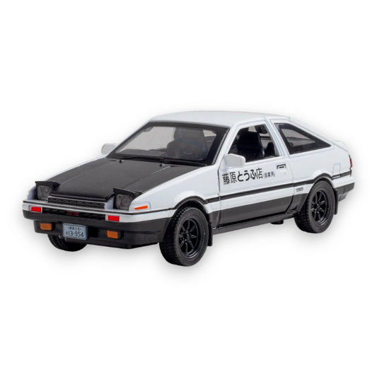 1:32 Initial D AE86 - Alloy Diecast Model Car Interactive with Sound & Light Simulation Toy Car - 1/32